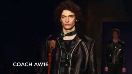 Défilé Coach Homme Automne Hiver 2016 2017