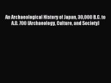 [PDF Download] An Archaeological History of Japan 30000 B.C. to A.D. 700 (Archaeology Culture