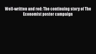 [PDF Download] Well-written and red: The continuing story of The Economist poster campaign