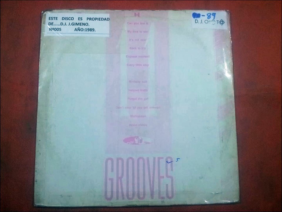 THE JACKSONS.(CAN YOU FEEL IT.)(12'' LP.)(1989.) THE GROOVES 11.