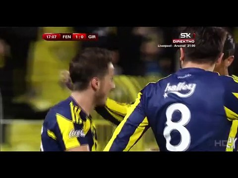 1-0 Uygar Zeybek Goal Turkiye Kupasi R4 Group H - 13.01.2016, Fenerbahçe SK 1-0 Giresunspor