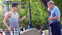 Cutting Peoples Hair (PRANK GONE WRONG) - Haircut Prank - Public Prank 2014 - Pranks on P