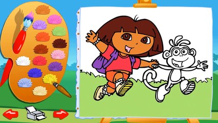 ДАША СЛЕДОПЫТ - раскраска (1) #Мультики_и_игры