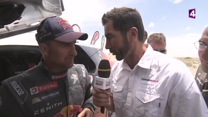 VIDEO. Stéphane Peterhansel : "J'ai dégoupillé !"