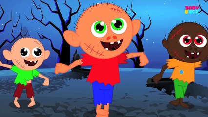 Scary Pumpkin Finger Family | Halloween Song | Nursery Rhymes For Baby