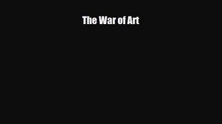 PDF Download The War of Art PDF Online