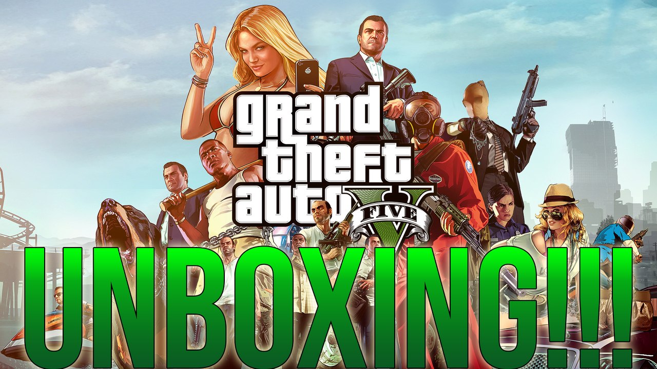 GTA V Unboxing!