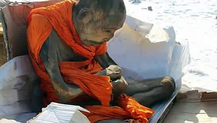 200 Years Old Buddhist Monk
