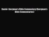 Read Daniel- Everyman's Bible Commentary (Everyman's Bible Commentaries) Ebook Online