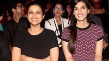 Parineeti Chopra, Kriti Sanon Candid Chat on Priyanka Chopra, CCL 6, Dilwale vs Bajirao Ma