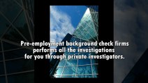 What are Background Check Services