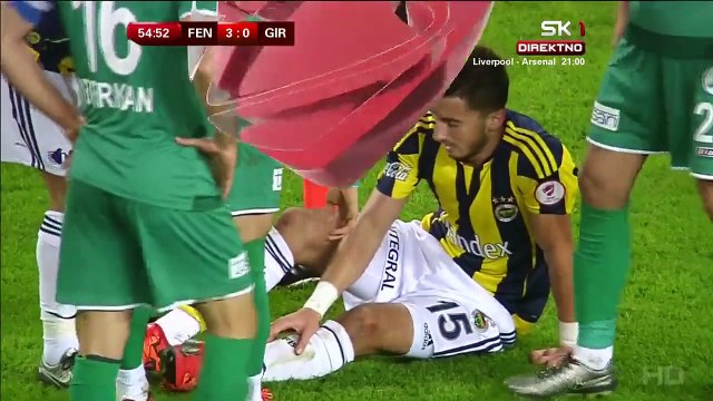 3-0 Caner Erkin Goal Turkiye Kupasi R4 Group H - 13.01.2016, Fenerbahçe SK 3-0 Giresunspor