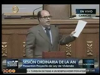 Julio Borges propuso proyecto relacionado a la Misión Vivienda