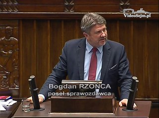 Poseł Bogdan Rzońca - Wystąpienie z dnia 15 grudnia 2015 roku.