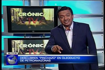 Crónica Viva – Descubren “Pinchazo” en oleoducto de PetroAmazonas