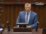 Poseł Józef Brynkus - Wystąpienie z dnia 15 grudnia 2015 roku.