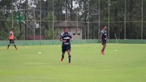 Gabriel Jesus e Barrios fazem belos gols em treino do Palmeiras