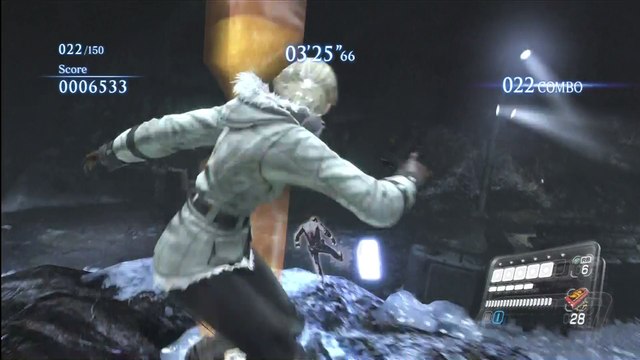 RESIDENT EVIL 6 [HD] - THE MERCENARIES - SHERRY DUO - MINING THE DEPTHS (S RANK!)