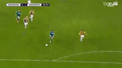 Goal Abdulaziz Solmaz  - Fenerbahce 5 - 1 Giresunspor - 13-01-2016