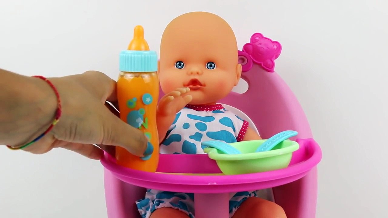 Baby Doll Play Doh Ice Cream Sweet Cookies for Nenuco Toy baby Dessert Time