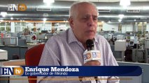 Enrique Mendoza: Gobierno se parece a los músicos del Titanic