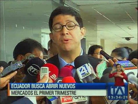 Ecuador buscará abrir nuevos mercados de exportación