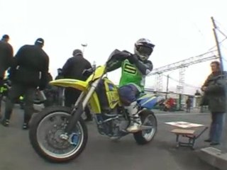 Supermot husaberg vs sportive sur circuit