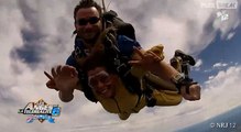 Les anges 6 saut en parachute: anais amelie et eddy