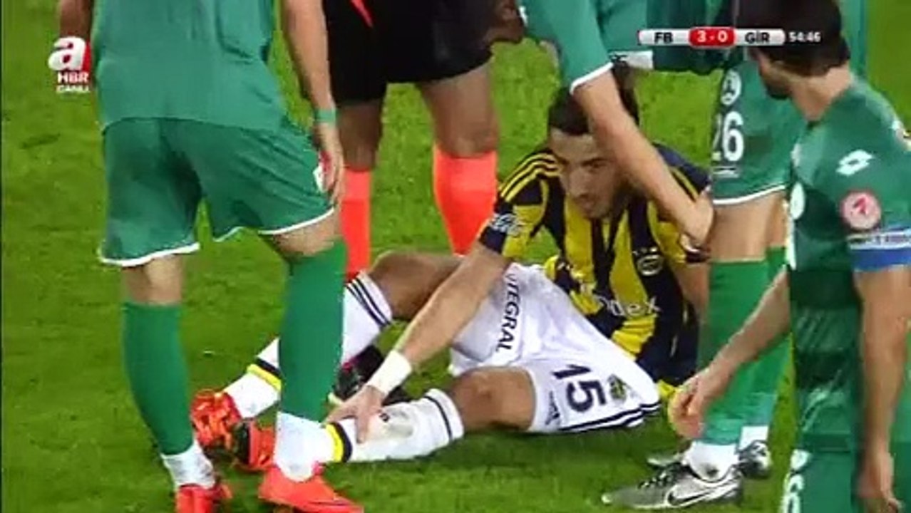 Fenerbahçe 6-1 Giresunspor Özet Gol Caner Erkin 13 OCAK 2016