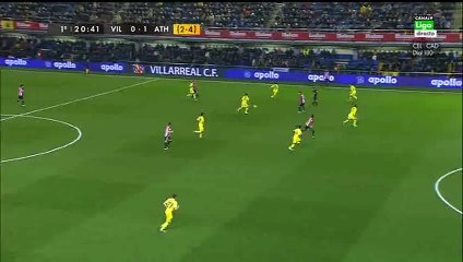 Iñaki Williams Goal - Villarreal 0-1 Ath Bilbao-13-01-2016