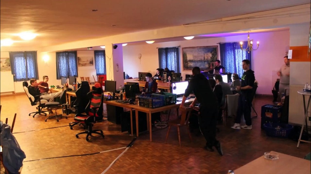 LAN-Party 08.01.-10.01 Timelapse