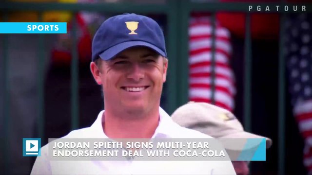 Jordan Spieth signs multi-year endorsement deal with Coca-Cola