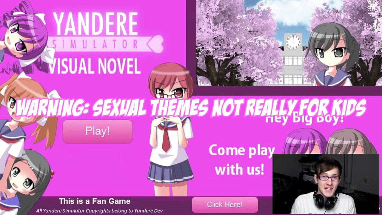 YANDERE SIMULATOR VISUAL NOVEL- Ending WTF!