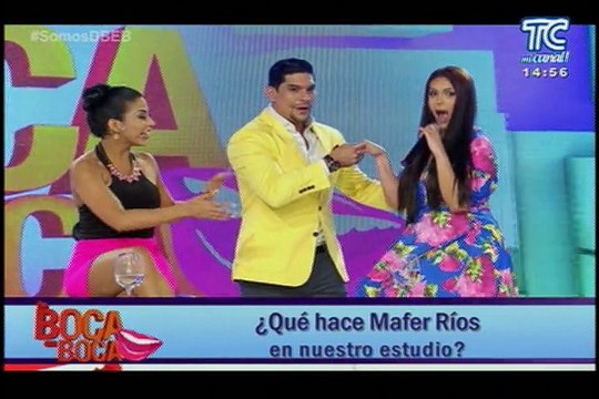 ¿Mafer Ríos le gustaría ser presentadora de programa de farándula?
