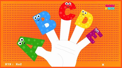 Finger Family: Alphabets | Alphabets | ABC | Nursery rhyme