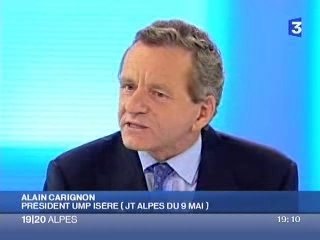 France 3 - Exclusion UMP - Réaction de R. Cazenave