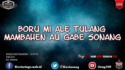 Lirik Lagu Ai So Ise - Siantar Rap Foundation - Album Tobanese 2015_ by www.toba.tv