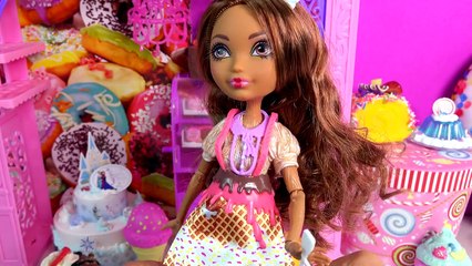 Ever After High Sugar Coated Cedar Wood Pinocchio Daughter Doll + Fan Blind B