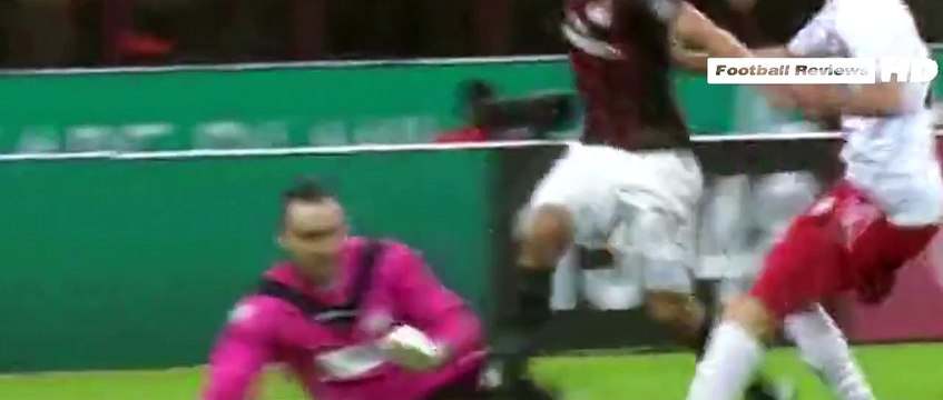 Carlos Bacca Goal - AC Milan vs Carpi 1-0 (Coppa Italia 2016)