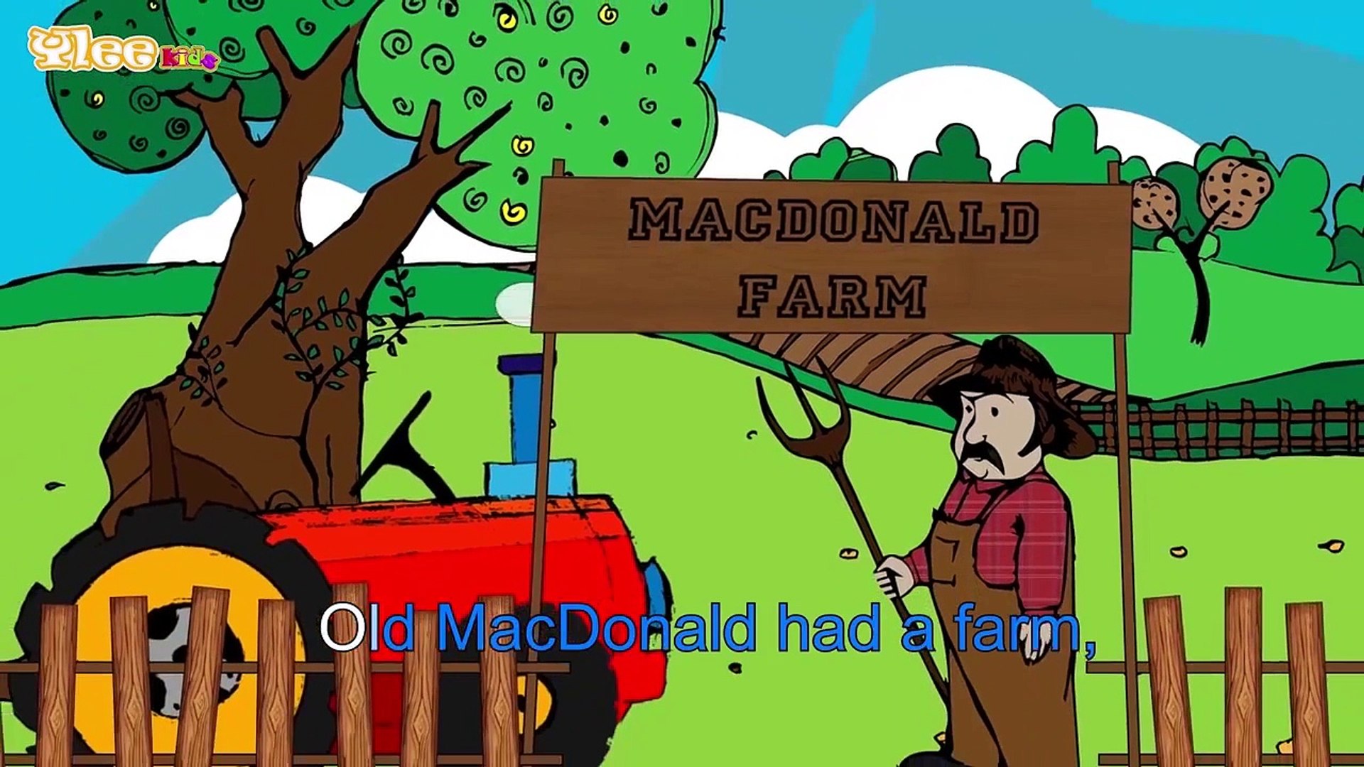⁣Old MacDonald had a Farm Englisch lernen mit Kinderliedern Yleekids