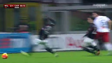 Lasagna K. Goal HD - AC Milan 2-1 Carpi -13-01-2016