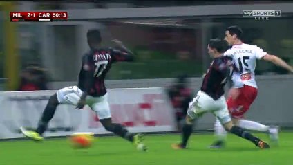 Lasagna K. Goal HD - AC Milan 2-1 Carpi -13-01-2016