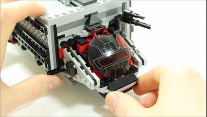 LEGO STAR WARS TIE FIGHTER 75101 ALTERNATIVE BUILD FIRST ORDER DROPSHIP