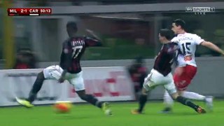 Lasagna K. Goal HD AC Milan 2 1 Carpi 13 01 2016