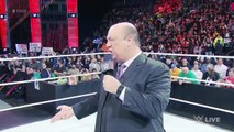 Paul heyman says roman reigns cant beat Brock lesnar at WrestleMania 31