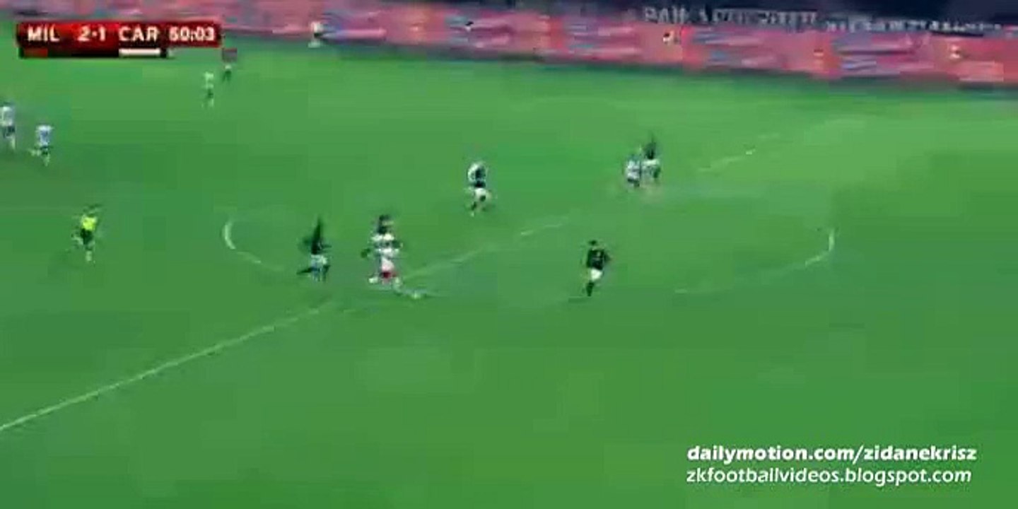 Kevin Lasagna Gooal AC Milan 2-1 Carpi 13.01.2016