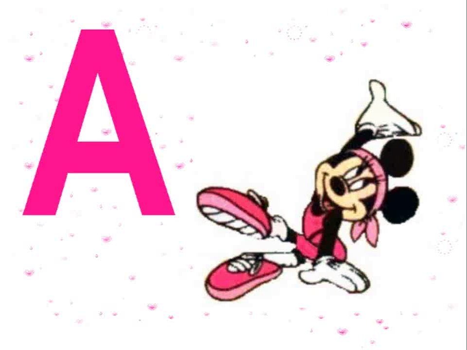 Alfabeto italiano per bambini-Impara lalfabeto con Minnie - Abc per bambini - disney