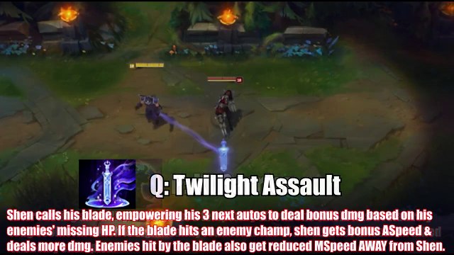 Shen Rework Spotlight - New Abilities Gameplay - League of Legends