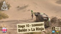 Stage 10 Summary - Car/Bike - (Belen / La Rioja)