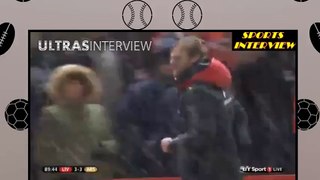 Liverpool 3-3 Arsenal - at the last minute after goals from Jürgen Klopp joy